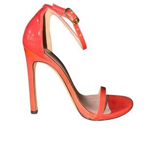 Stuart Weitzman Coral Nudist Heel Womens Size 5